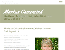 Tablet Screenshot of markuscamenzind.ch